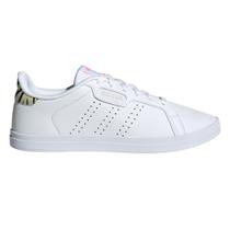 tênis couro adidas courtpoint