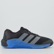 Tênis Adidas Dropset 4 Power Trainer Cinza e Azul Tênis Adidas Dropset 4 Power Trainer Cinza e Azul