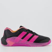 Tênis Adidas Dropset 4 Power Trainer Feminino Preto e Rosa Tênis Adidas Dropset 4 Power Trainer Feminino Preto e Rosa