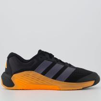 Tênis Adidas Dropset 4 Power Trainer Preto e Laranja Tênis Adidas Dropset 4 Power Trainer Preto e Laranja