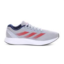 Tênis Adidas Duramo RC Cinza Vermelho e Azul - Feminino
