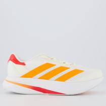 Tênis Adidas Duramo Speed 2 Off White e Laranja