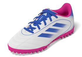 Tênis adidas Goletto IX Turf unissex Little Kid branco 3US