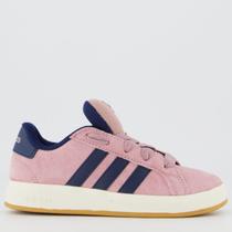 Tênis Adidas Grand Court 00s Juvenil Rosa e Marinho Tênis Adidas Grand Court 00s Juvenil Rosa e Marinho