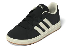 Tênis adidas Grand Court 00s unissex Big Kid preto/esbranquiçado Tênis adidas Grand Court 00s unissex Big Kid preto/esbranquiçado
