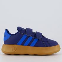 Tênis Adidas Grand Court 2.0 Azul Infantil
