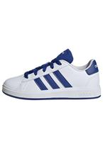 Tênis adidas Grand Court 2.0 branco azul Kid 11 EUA Tênis adidas Grand Court 2.0 branco azul Kid 11 EUA
