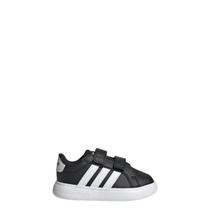 Tênis Adidas Grand Court 3.0 Bubble CF Infantil - Preto+Branco - 18 Tênis Adidas Grand Court 3.0 Bubble CF Infantil - Preto+Branco - 18