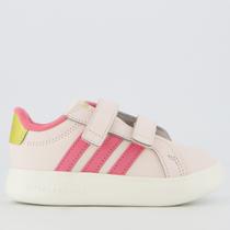 Tênis Adidas Grand Court 3.0 Bubble CF Infantil Rosa Tênis Adidas Grand Court 3.0 Bubble CF Infantil Rosa