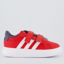 Tênis Adidas Grand Court 3.0 Bubble CF Infantil Vermelho