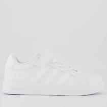 Tênis Adidas Grand Court 3.0 EL C Juvenil Branco Tênis Adidas Grand Court 3.0 EL C Juvenil Branco