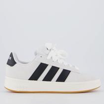 Tênis Adidas Grand Court Alpha 00s Feminino Branco Tênis Adidas Grand Court Alpha 00s Feminino Branco