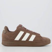 Tênis Adidas Grand Court Alpha 00S Marrom e Off White Tênis Adidas Grand Court Alpha 00S Marrom e Off White