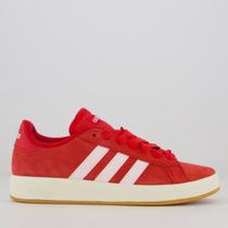 Tênis Adidas Grand Court Base 00s Feminino Vermelho Tênis Adidas Grand Court Base 00s Feminino Vermelho