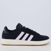 Tênis Adidas Grand Court Base 2.0 Preto Feminino Tênis Adidas Grand Court Base 2.0 Preto Feminino