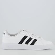 Tênis Adidas Grand Court Base 2.0 Simp Branco e Preto