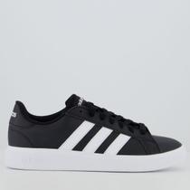 Tênis Adidas Grand Court Base 2.0 Simp Feminino Preto e Branco