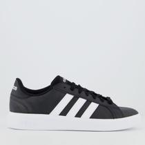 Tênis Adidas Grand Court Base 2.0 Simp Preto e Branco