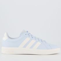 Tênis Adidas Grand Court Base 3.0 Feminino Azul Tênis Adidas Grand Court Base 3.0 Feminino Azul