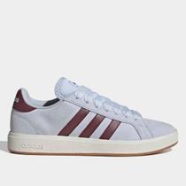 Tênis Adidas Grand Court Base Suede Feminino Tênis Adidas Grand Court Base Suede Feminino