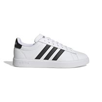Tênis Adidas Grand Court Cloudfoam Comfort Cor: Branco E Preto - Tamanho: 43