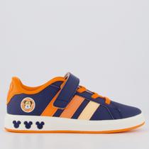 Tênis Adidas Grand Court Disney Mickey CF Infantil Azul Tênis Adidas Grand Court Disney Mickey CF Infantil Azul