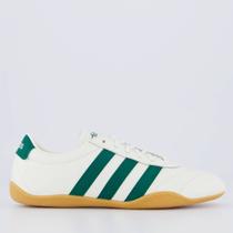 Tênis Adidas Grand Court Feminino Off White e Verde Tênis Adidas Grand Court Feminino Off White e Verde