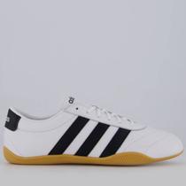 Tênis Adidas Grand Court Lo Feminino Branco e Preto