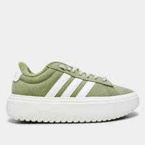 Tênis Adidas Grand Court Platform Suede Feminino