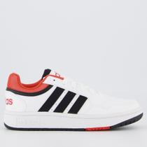 Tenis Adidas Hoops 3.0 Juvenil Branco Tenis Adidas Hoops 3.0 Juvenil Branco