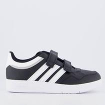 Tênis Adidas Hoops 4.0 CF C Infantil Preto e Branco Tênis Adidas Hoops 4.0 CF C Infantil Preto e Branco