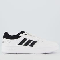 Tênis Adidas Hoops Classic EL Infantil Branco e Preto Tênis Adidas Hoops Classic EL Infantil Branco e Preto