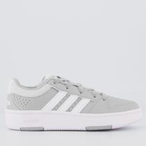 Tênis Adidas Hoops Classic EL Infantil Cinza Tênis Adidas Hoops Classic EL Infantil Cinza