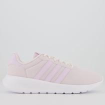 Tênis Adidas Lite Racer 3.0 Feminino Rosa Claro Tênis Adidas Lite Racer 3.0 Feminino Rosa Claro