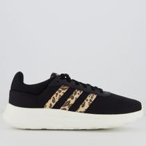 Tênis Adidas Lite Racer 4.0 Feminino Preto e Bege