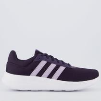 Tênis Adidas Lite Racer 4.0 Roxo e Branco Tênis Adidas Lite Racer 4.0 Roxo e Branco