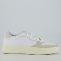 Tênis Adidas Litecourt Branco e Bege