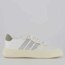 Tênis Adidas Litecourt Feminino Branco e Cinza Tênis Adidas Litecourt Feminino Branco e Cinza