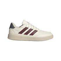 Tênis Adidas Masculino Courtblock Branco e Vinho Tamanho:39 Tênis Adidas Masculino Courtblock Branco e Vinho Tamanho:39