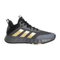 Tênis Adidas Own The Game 2.0 Basquete Grafite e Dourado - Masculino