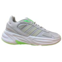 Tênis Adidas Ozelle Cloudfoam - Branco-Verde Tênis Adidas Ozelle Cloudfoam - Branco-Verde