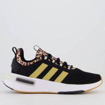 Tênis Adidas Racer Tr23 Feminino Preto e Dourado