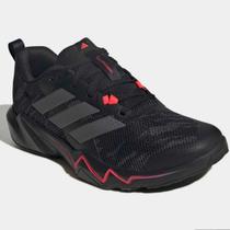 Tênis Adidas Rapidmove Go Trainer Masculino - Chumbo e Vermelho - 41 Tênis Adidas Rapidmove Go Trainer Masculino - Chumbo e Vermelho - 41