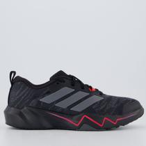 Tênis Adidas Rapidmove Go Trainer Preto e Vermelho Tênis Adidas Rapidmove Go Trainer Preto e Vermelho
