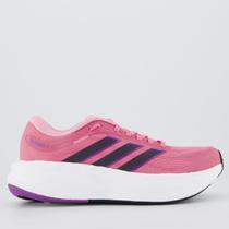 Tênis Adidas Response 2 Feminino Rosa e Branco