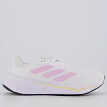 Tênis Adidas Response Feminino Branco e Rosa Tênis Adidas Response Feminino Branco e Rosa
