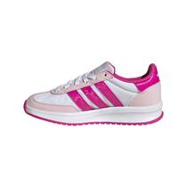 Tênis adidas Run 70s 2.0 branco rosa US4 unissex para crianças