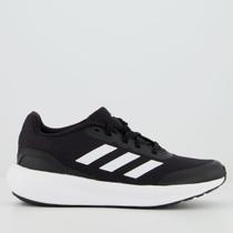 Tênis Adidas Runfalcon 3.0 Juvenil Preto e Branco