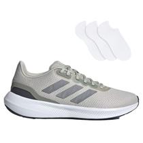 Tênis Adidas RunFalcon 3.0 Masculino + 3 Pares de Meias