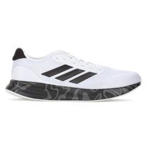 Tênis Adidas Runfalcon 5 Branco Preto e Carbono - Masculino